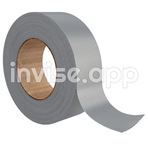Grey Duct Tape Transparent Stick - Waterproof Duct Tape