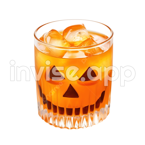 Halloween Drink Idea, Freak Monster Cocktail, Jack O^Lantern^S Face On - Halloween Drink Promo